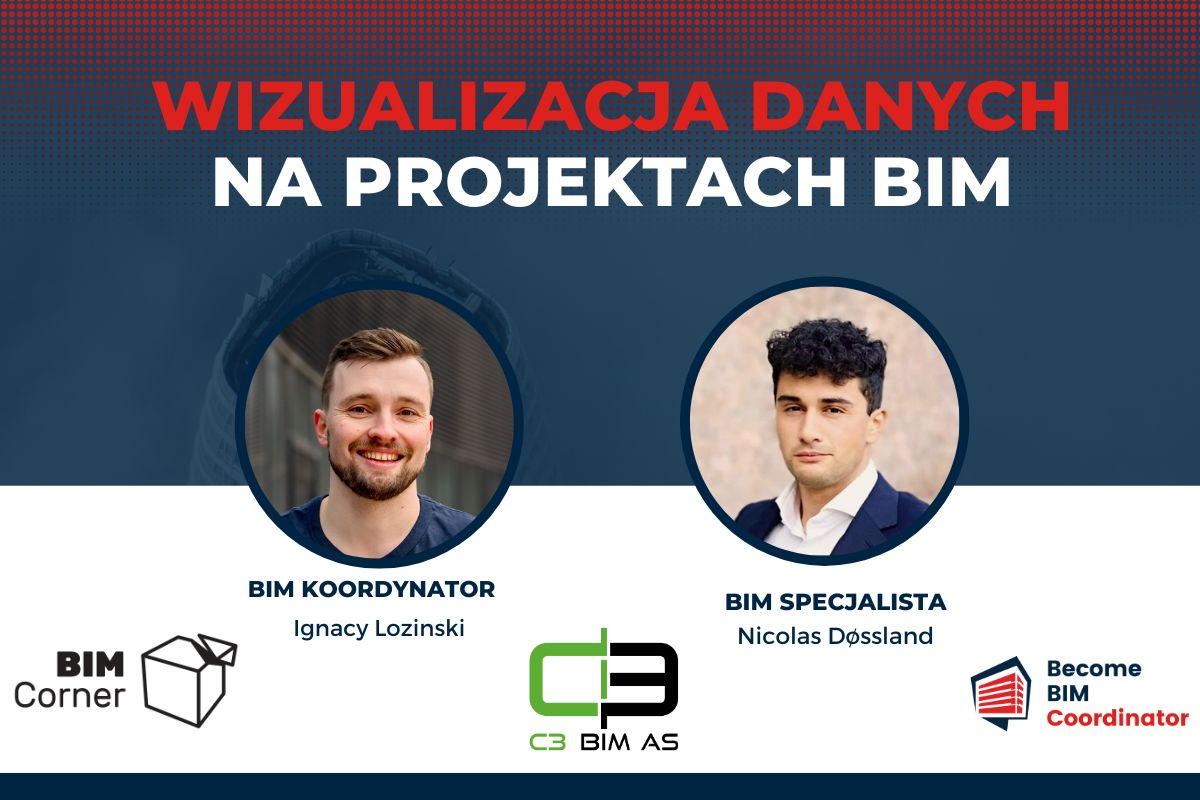 Wizualizacja danych na projekcie BIM