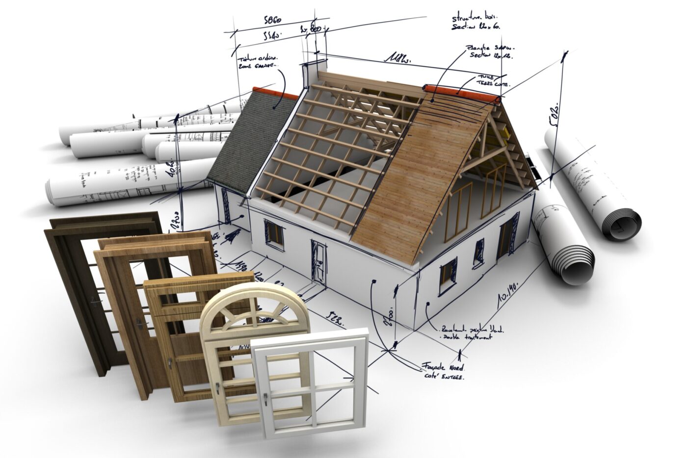 ifc export for model based construction