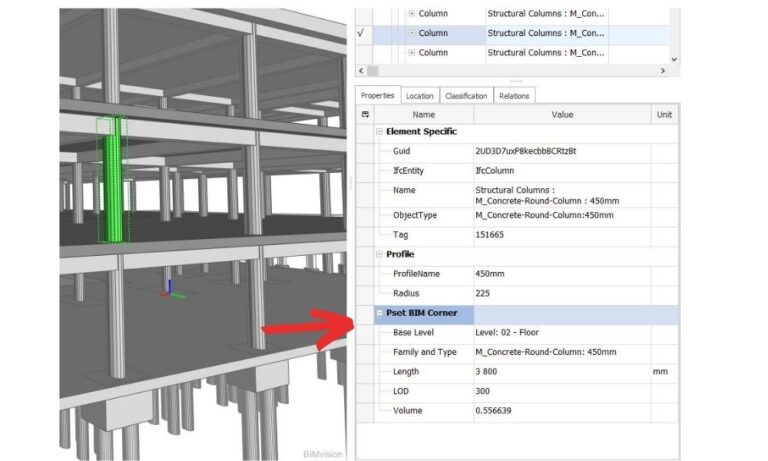 IFC - Revit eport using schedule