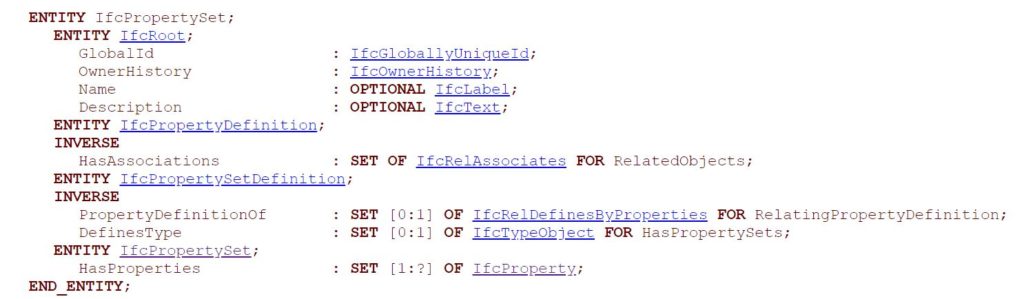 IfcPropertySet