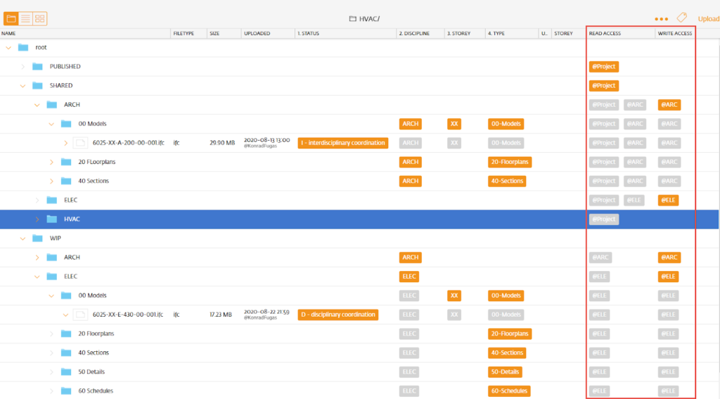 CDE solution for files management