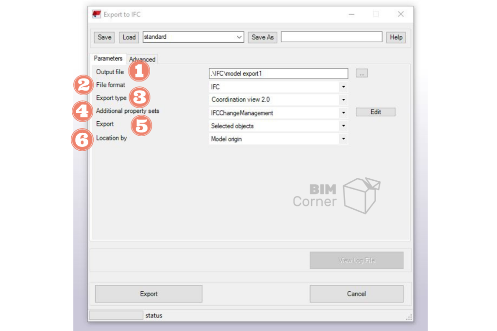 Tekla to IFC export