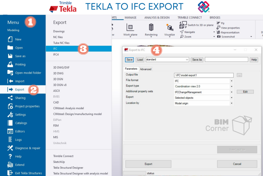 IFC export