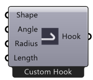 Hooks component in Grasshopper