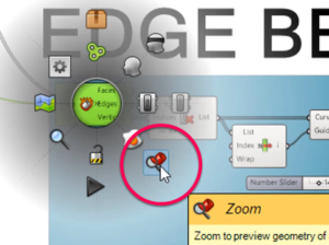 Zoom Selected in Grasshopper